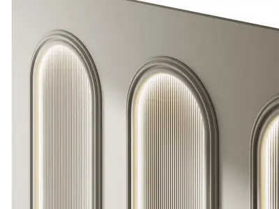 Decorative V15 Wall Panels 3D model