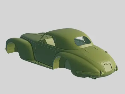 Alfa Romeo 6c 2500 1939 Printable Body 3D print model