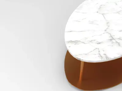 Yuna Side Table Low-poly 3D model