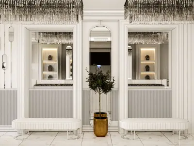 Jewelry Store Design 3D model