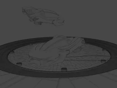 Sci Fi - Car 3D model