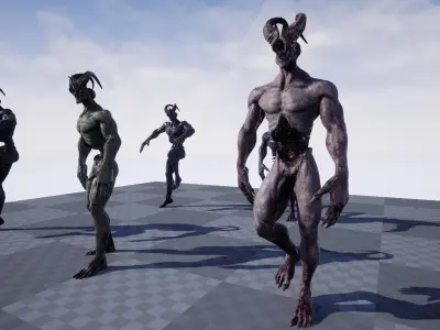 Sidis Guard Low-poly 3D model