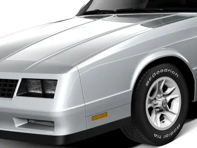 Chevrolet Monte Carlo 1986 3D model