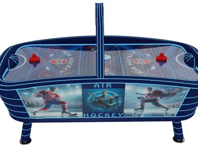 Arkade Game Air Hockey Table 3D model