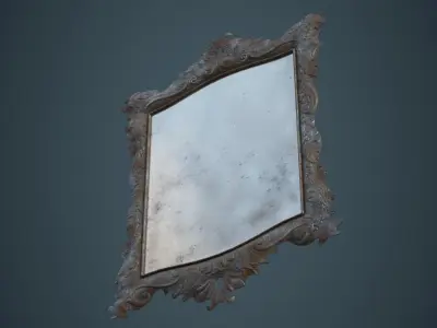 Mirror 1B Low-poly 3D model