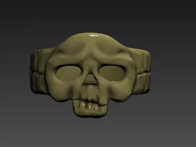 fashion ring A001 3D print model