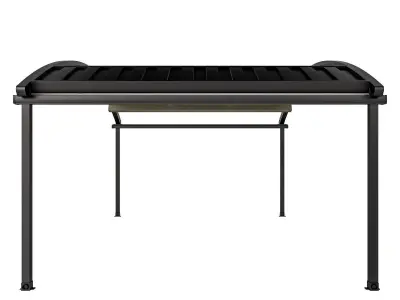 Motorized Pergola 4 oil rubbed bronze 3D model