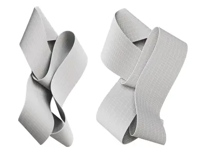 Abstract sculpture by Martha Sturdy 02 3D model