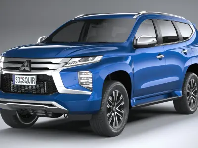 Mitsubishi Pajero Sport 2021 3D model