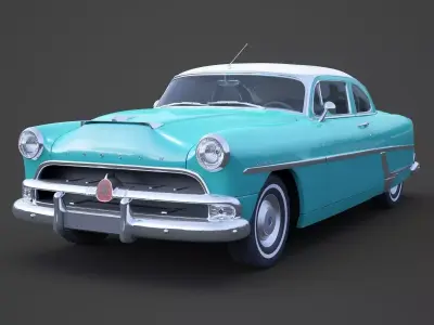Hudson Hornet 2door 1954 3D model
