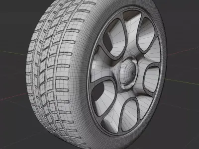 Rim Fiat new look 3D model