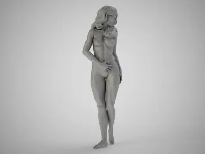 Slim Woman 3D print model
