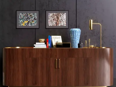 Chest of drawers  Modern 3D model