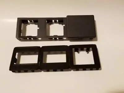 98 Silverado 3500 Factory dash trim cover for rocker switches Free 3D print model