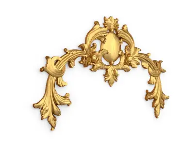 Classic decor ornament 60  3D print model