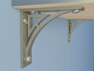 Shelf Bracket 3 3D print model