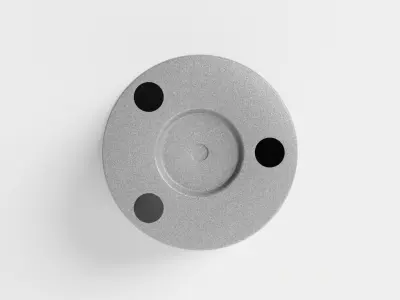 PLASTIC PLANT POT 3D model