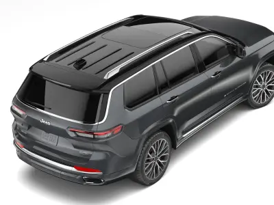 Jeep Grand Cherokee L 2022 3D model