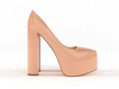 High Heels Women Shoes 3D model