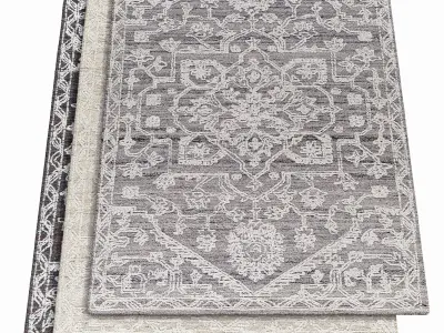 Piazza rug 3D model