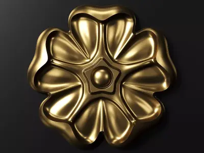Rosette 03 3D model