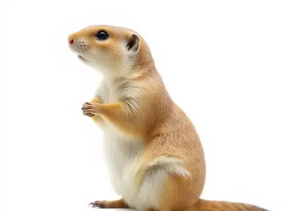 Golden Prairie Dog model pack Low-poly 3D model