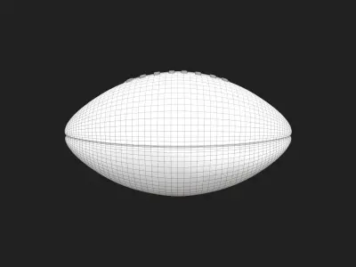 American Football 3D model
