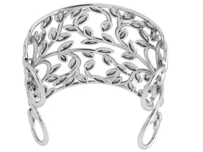 Leaf Bracelet 4545 3D print model