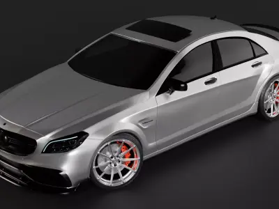 Mercedes-Benz CLS 63 s amg 2016 3D model 3D model