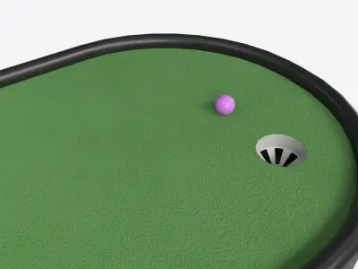 Miniature Golf Course 04 3D model