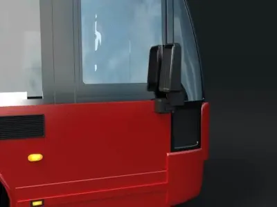 City bus 3D model