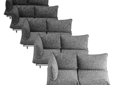 Fatboy Paletti Small Set Sofa 3D model