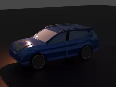 jeep car 3D model