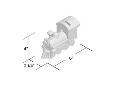 Pothier Train Bank 3D model purchase