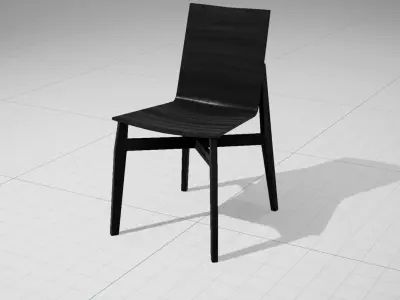 MolteniC Who Chair UE4 Low-poly 3D model
