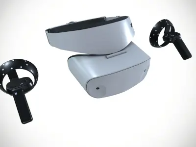 Dell Visor  Low-poly 3D model