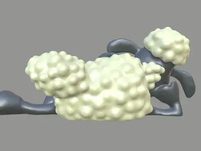Shaun the Sheep 3D model