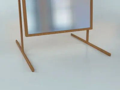 Mirror Low Poly Free low-poly 3D model