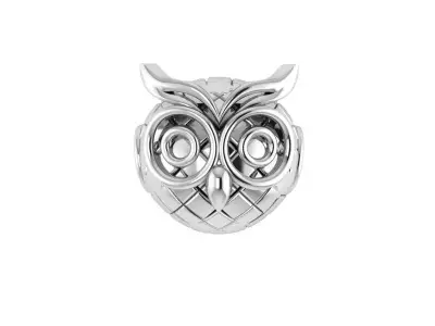 Owl Pendant 1405 3D print model