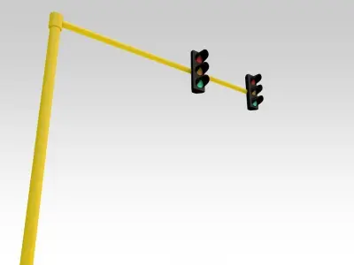 Traffic Lights 3D model