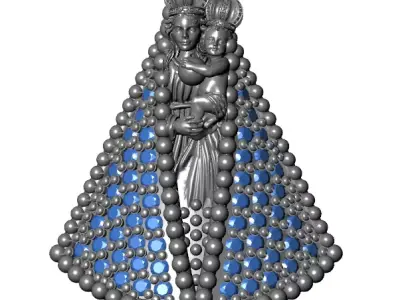 Nossa Senhora Do Carmo 3D print model