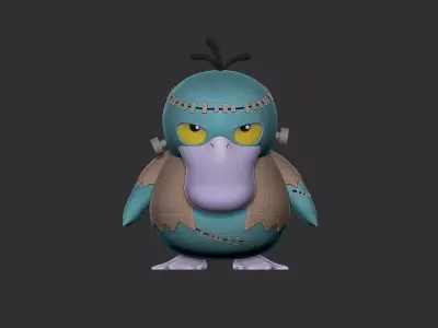 psyduck halloween 2025 3D print model