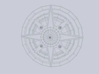 Pendant Low-poly 3D model purchase