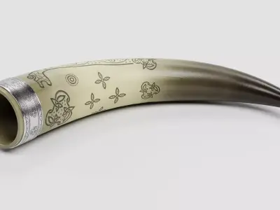 -Viking Horn- 3D model