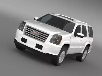 GMC Yukon Hybrid 2013 3D model