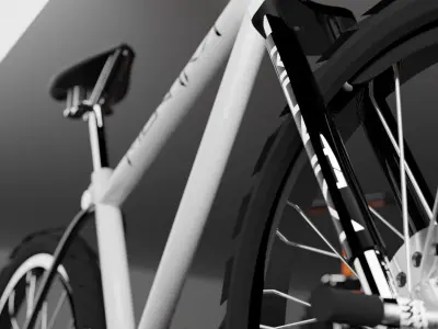 Mountain Bicycle 3D model