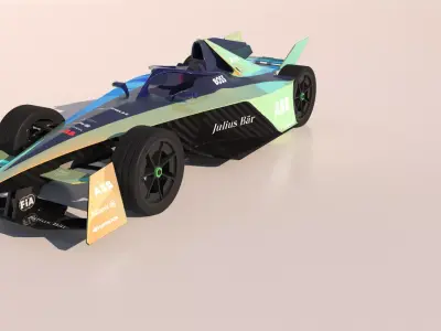 Formula E Gen 3 3D model