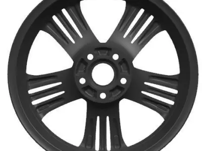 BQ 18in Rim 3D model