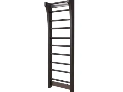 Wall Bars v1 004 Low-poly 3D model