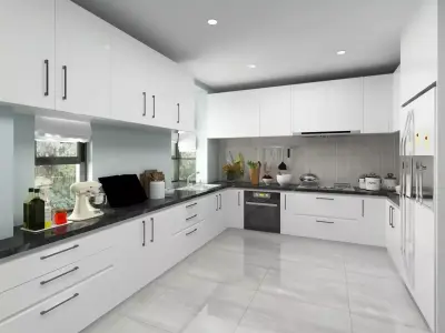 Full Kitchen 3D model